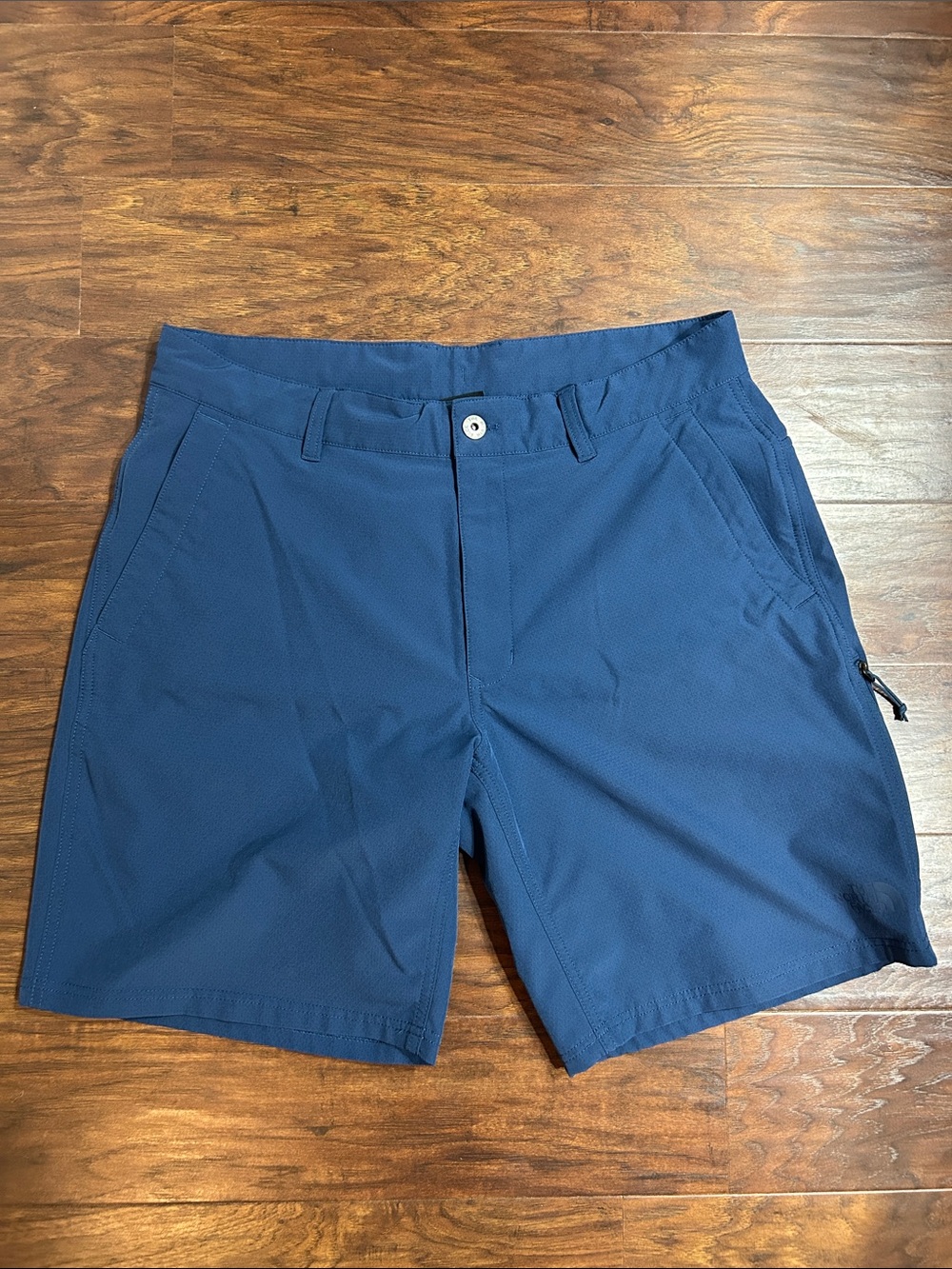 Men's North Face Navy Performance Shorts 34 waist